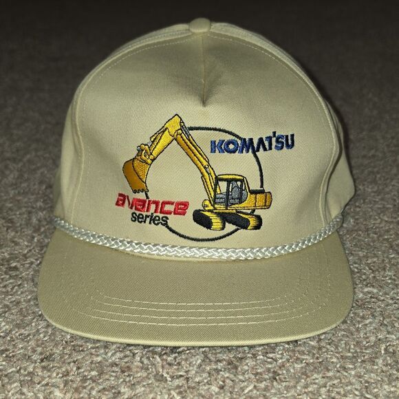 Vintage Komatsu "Avance" Series Embroidered Hat